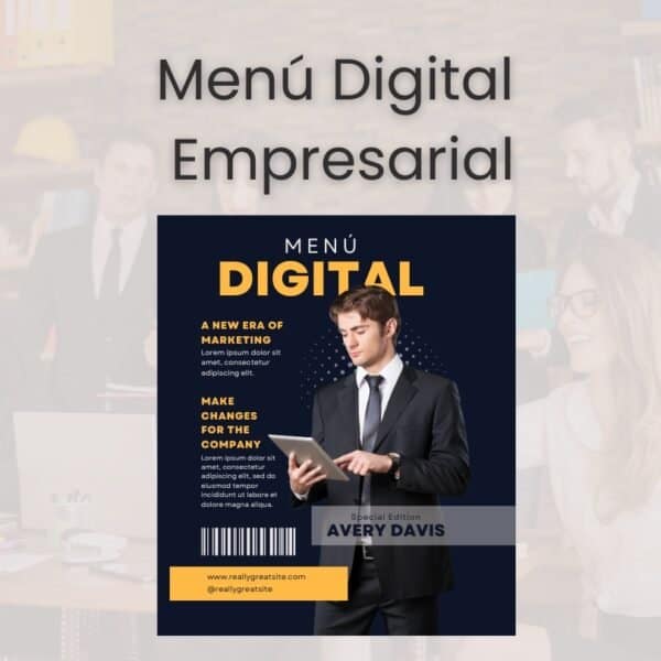 Menú Digital Empresarial